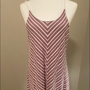 Prana jersey knit double layer dress